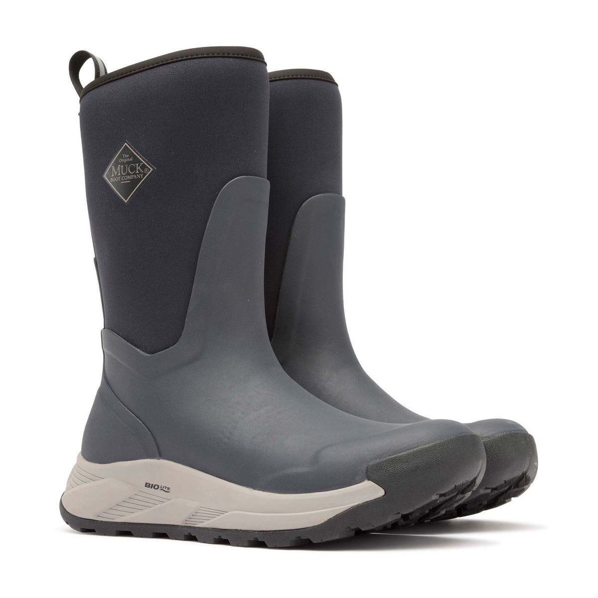 Muck Boots Outmax 12" Rubber Men's Black Wellington Boots