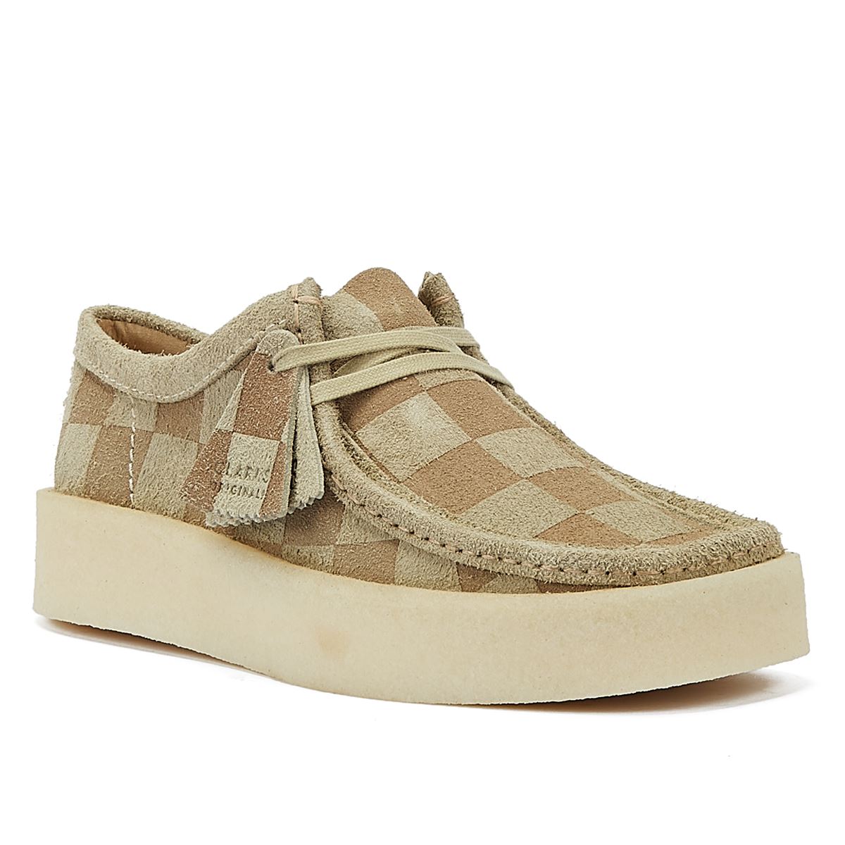 Clarks Originals Wallabee Cup Check Men's Maple Boots