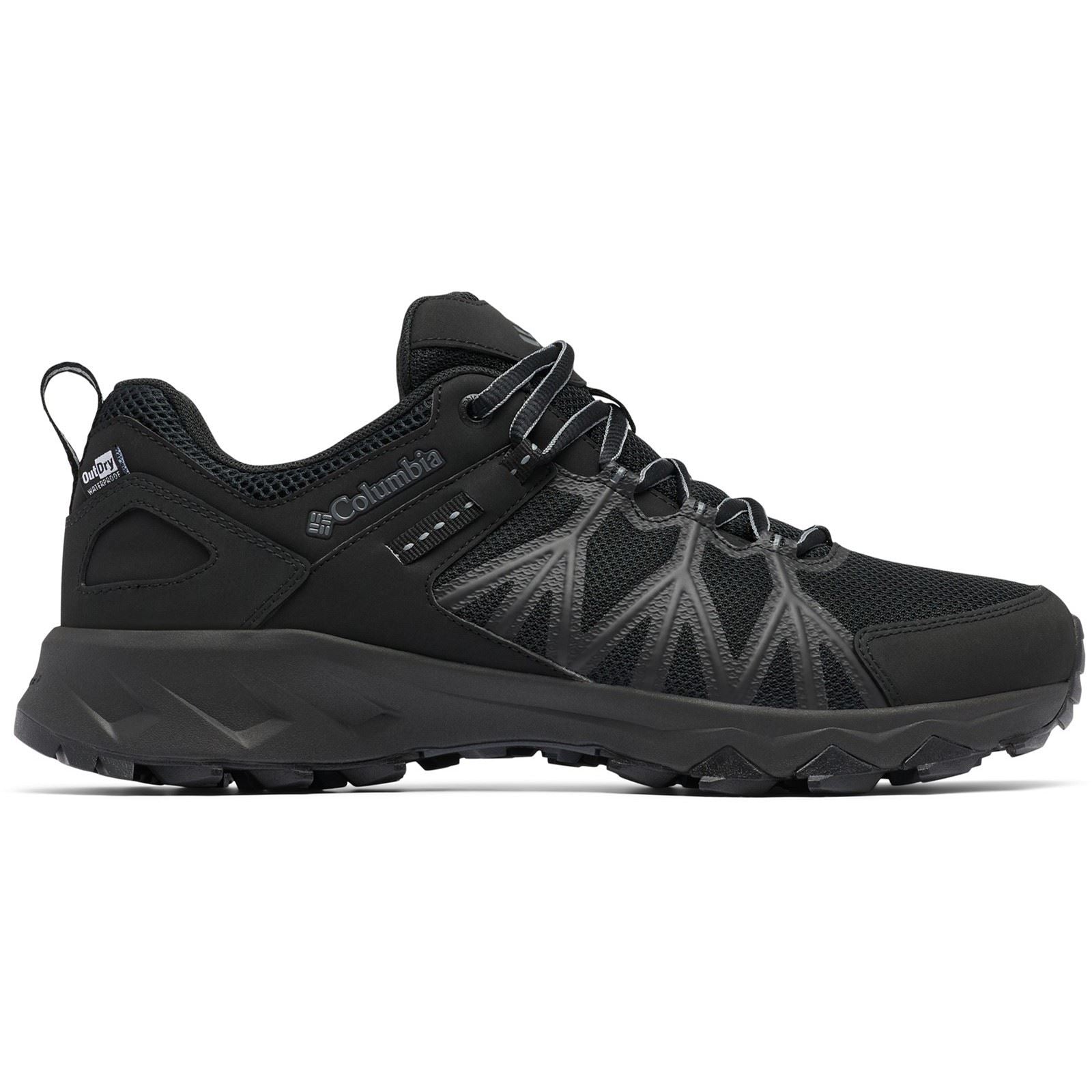 Columbia Peakfreak II Outdry Polyester Men's Black Hiking Shoes