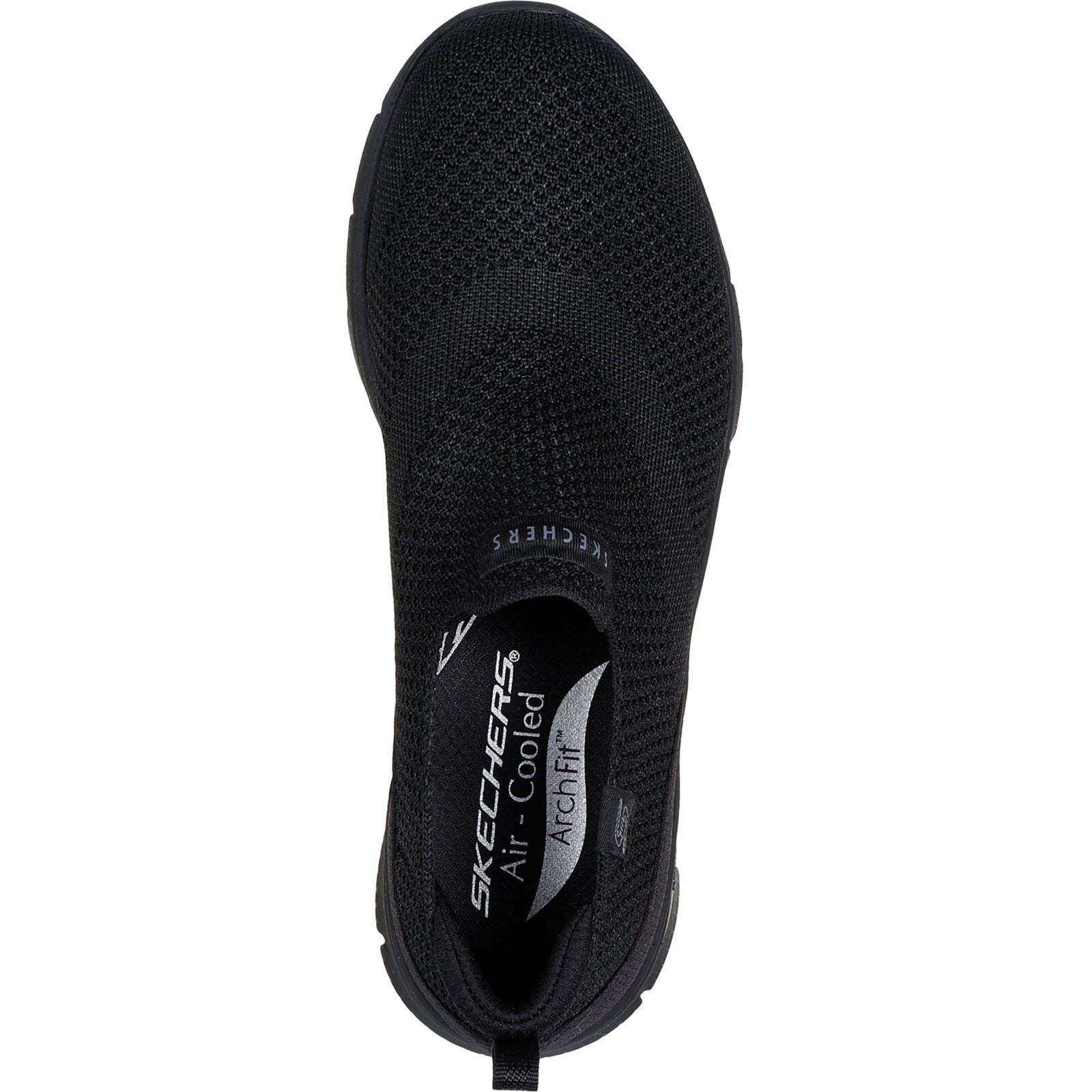 Skechers Arch Fit Refine 2.0 Cascade Textile Women's Black Trainers