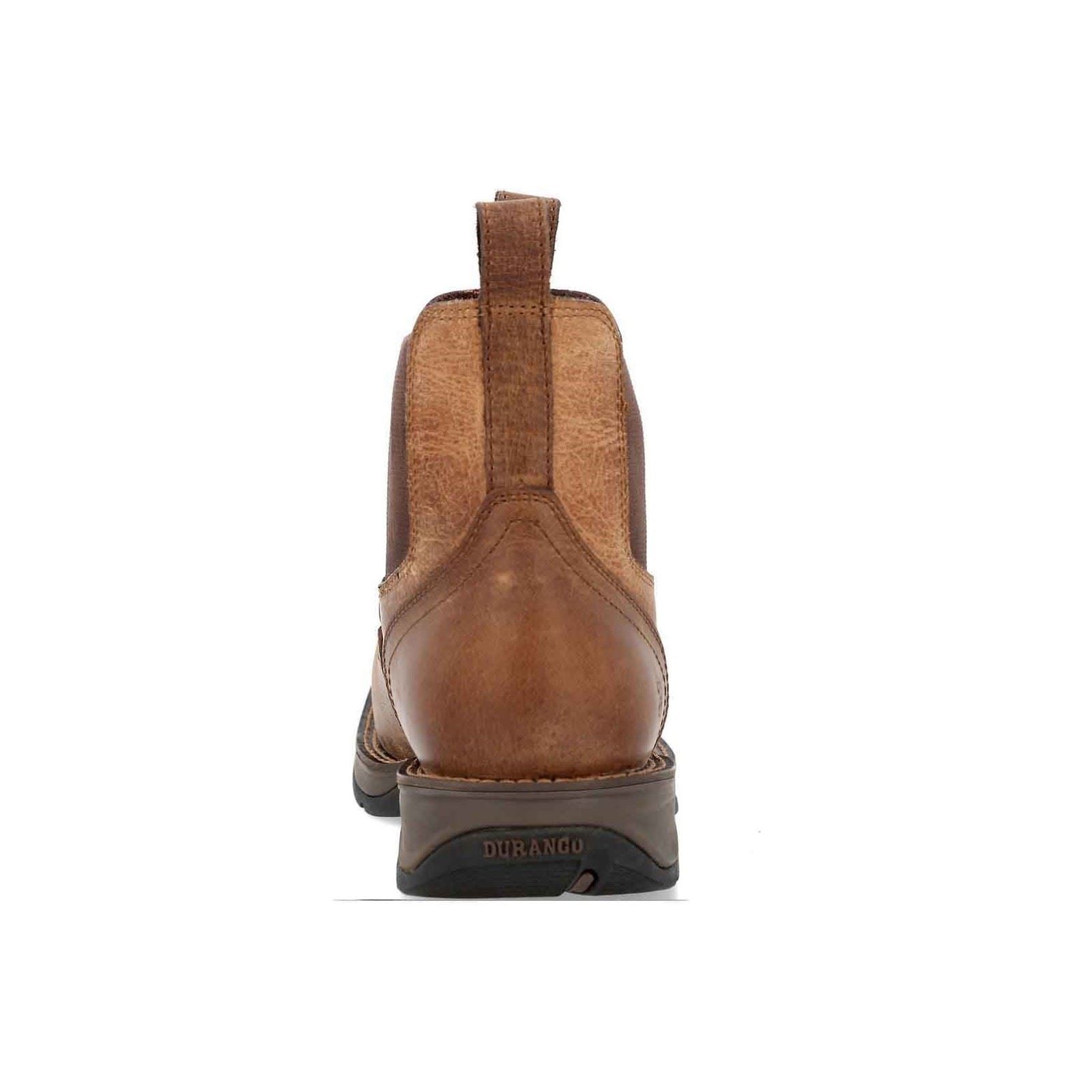 Durango Red Dirt Rebel Leather Men's Old Town Brown/Tan Ankle Boots
