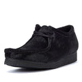 Clarks Originals Wallabee Hair On Men's Black Lace-Up Shoes