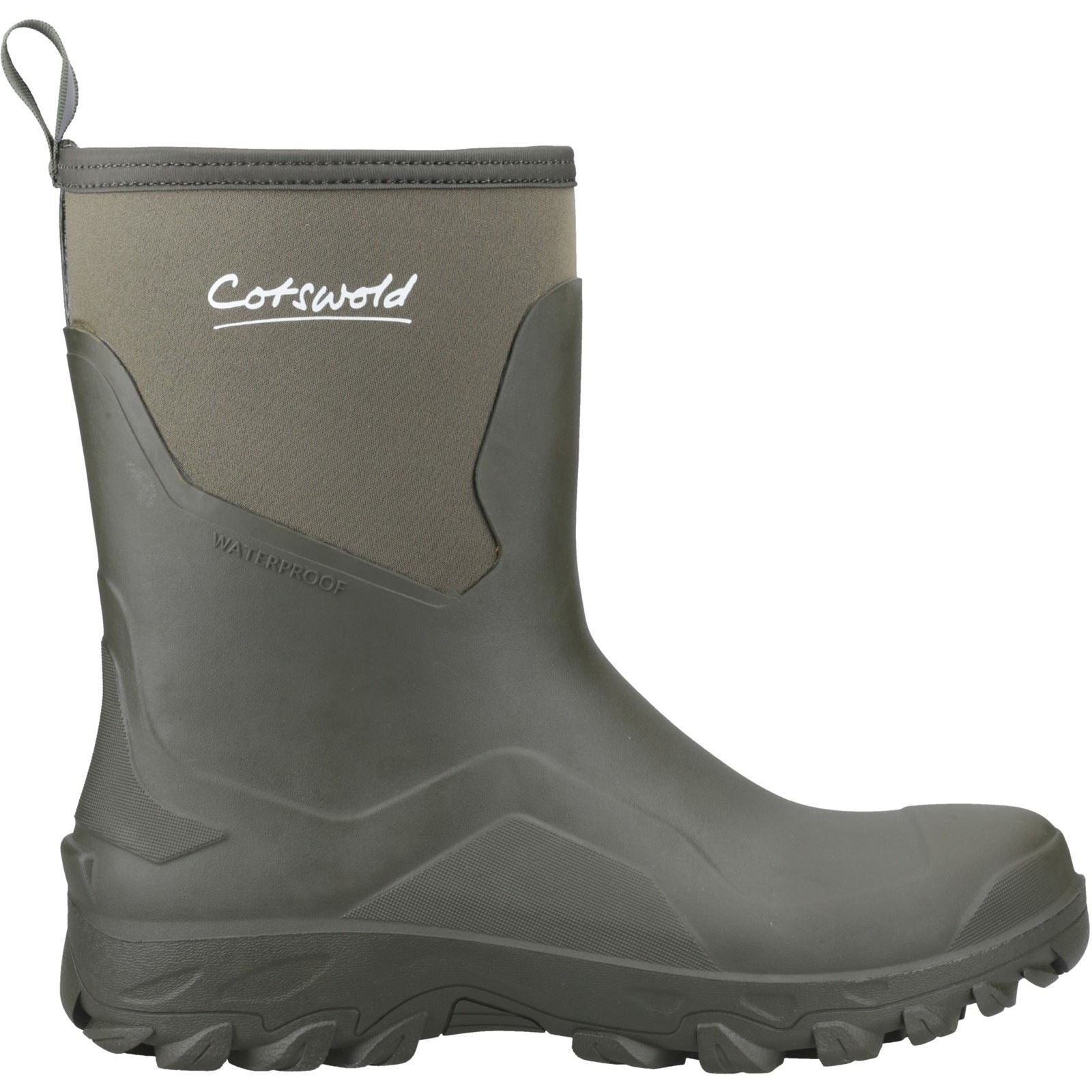 Cotswold Standlake Rubber Men's Green Wellington Boots