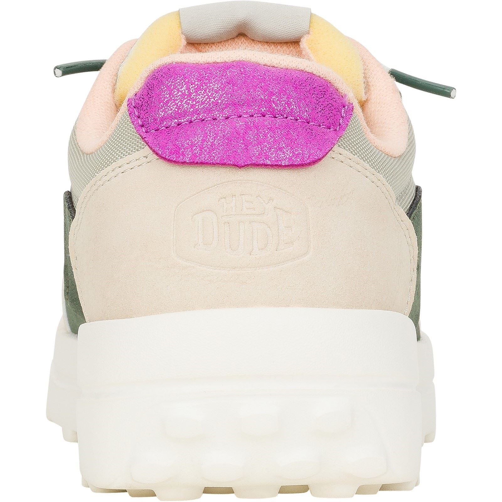 HEYDUDE Hayden Colorblock Synthetic Women's Dusty Olive/Multi Trainers
