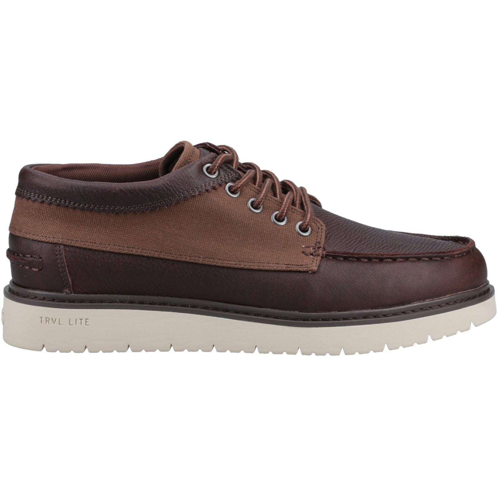 TOMS TRVL Lite Forrest Leather Men's Brown Lace-Up Shoes