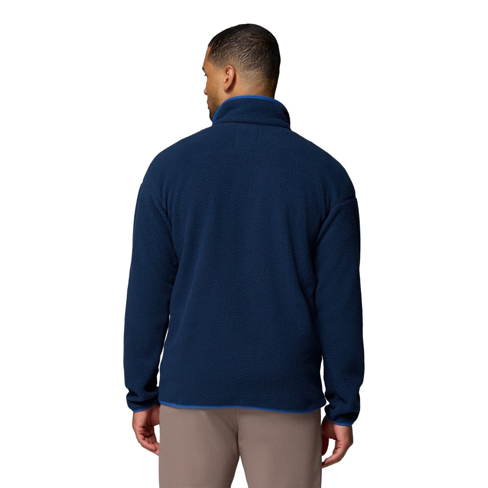 Columbia Helvetia II Half Snap Men's Blue Fleece Jacket