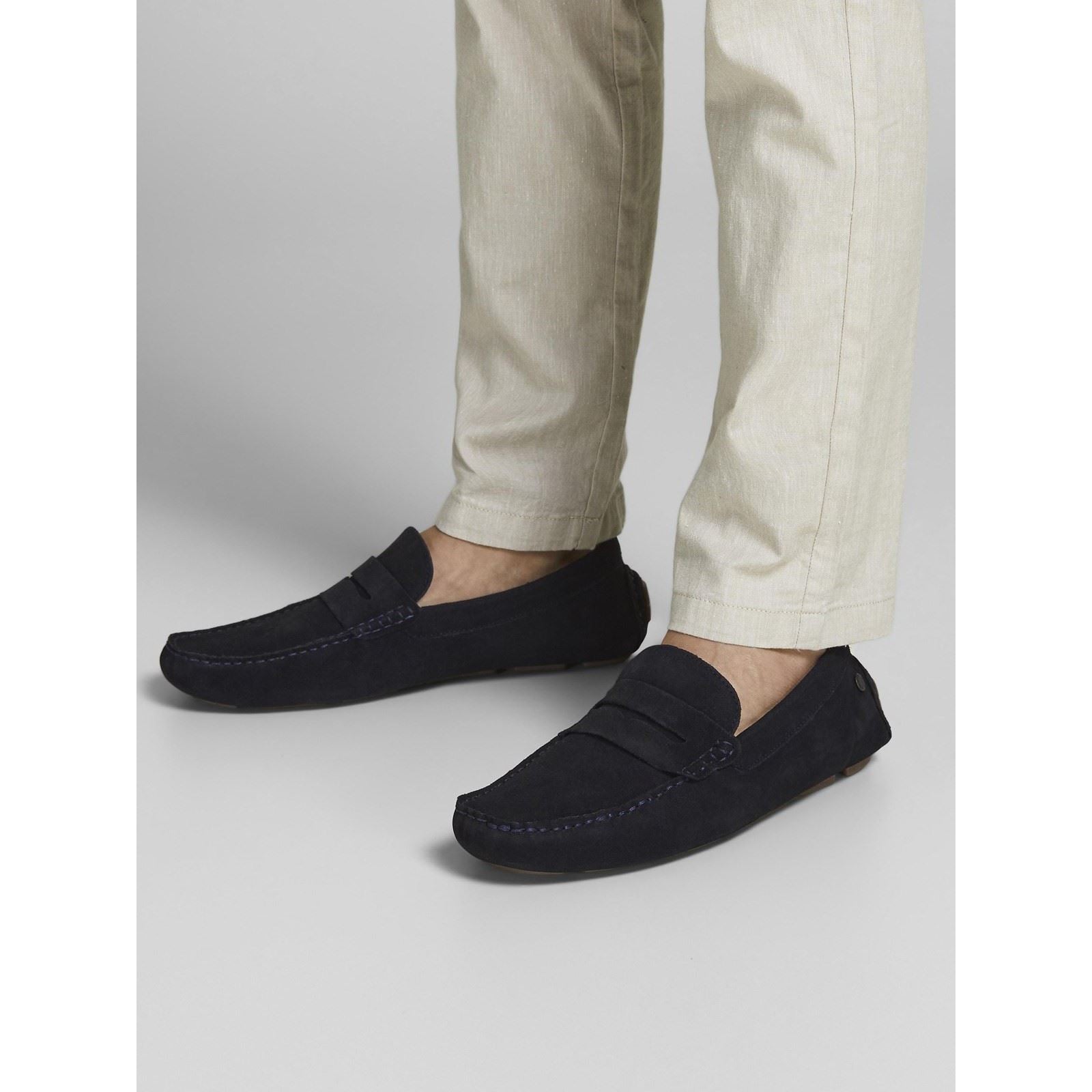 Jack & Jones Jensen Suede Men's Navy Blazer Loafers