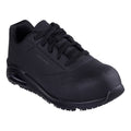 Skechers Workwear Uno SR - Doltin Durabuck Men's Black Safety Trainers