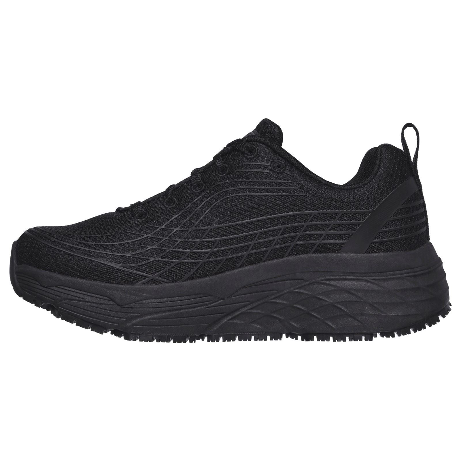 Skechers Workwear Max Cushioning Elite Sr Textile Women's Black Safety Trainers