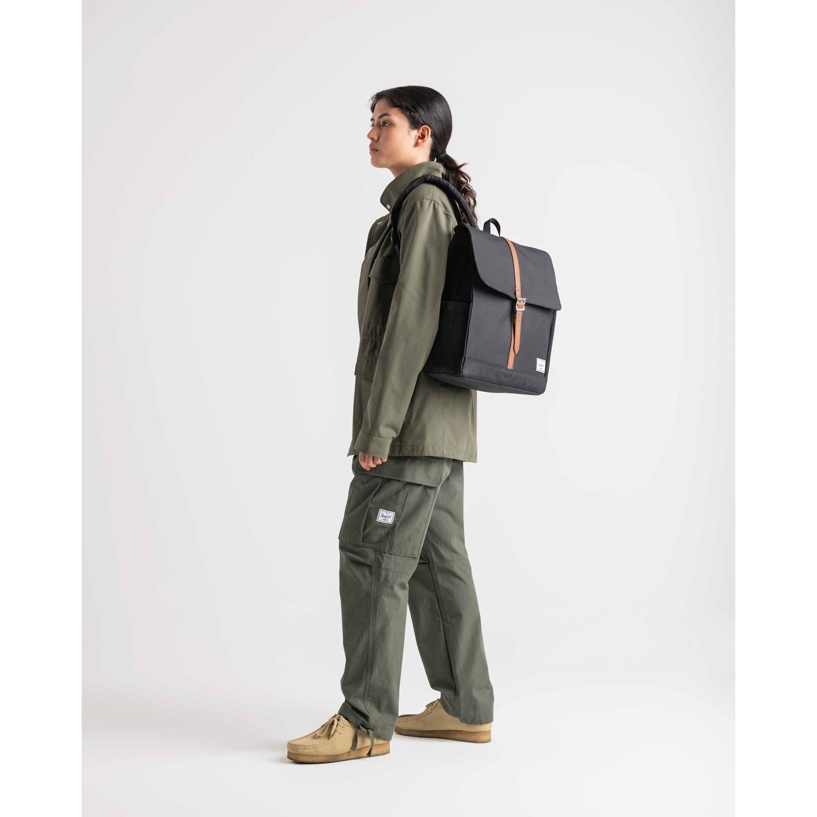 Herschel Bags City Backpack Polyester's Black Backpack