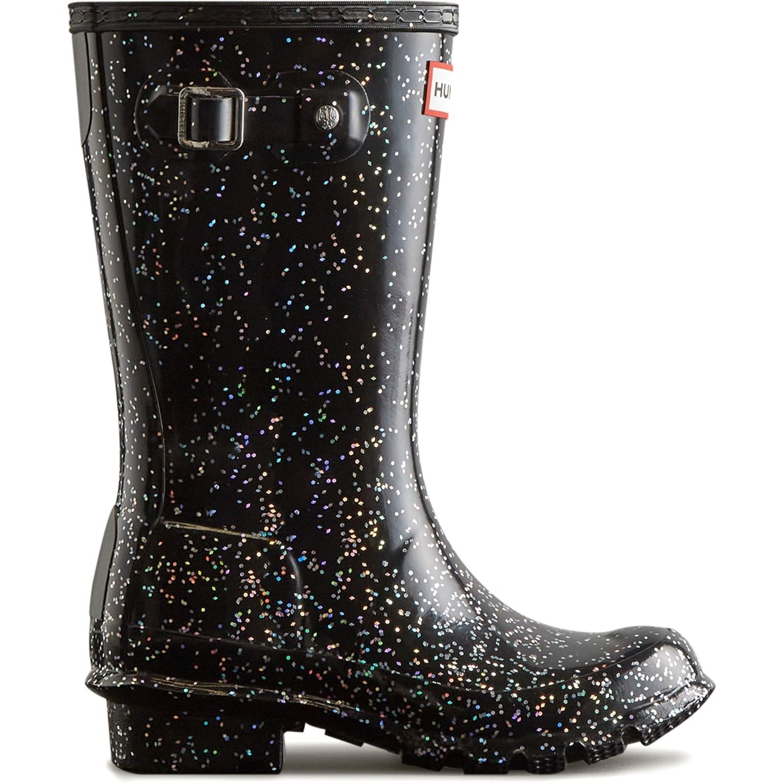 Hunter Junior Originals Boot Rubber Kid's Black Wellington Boots