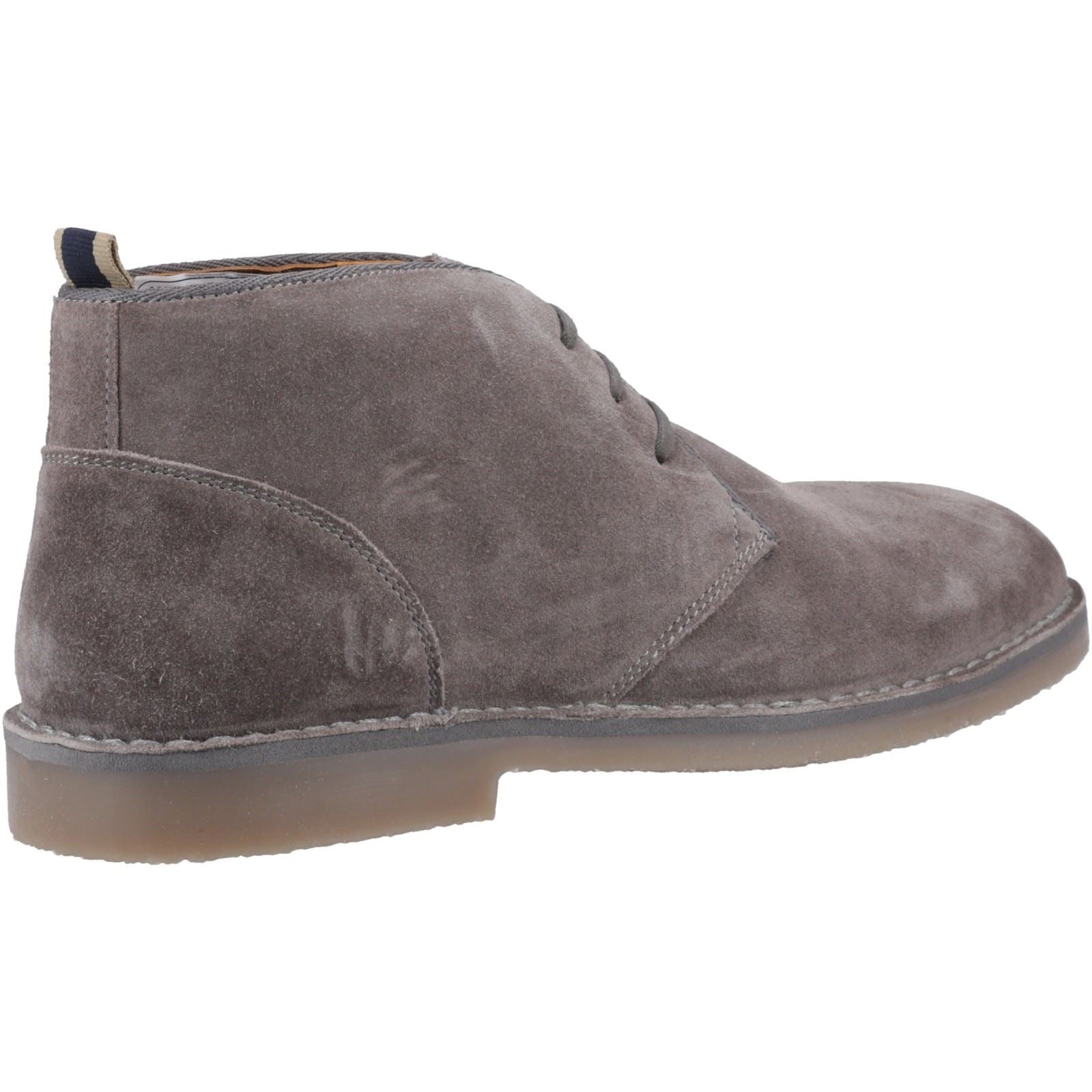 Dune Cashed Suede Men's Grey Boots