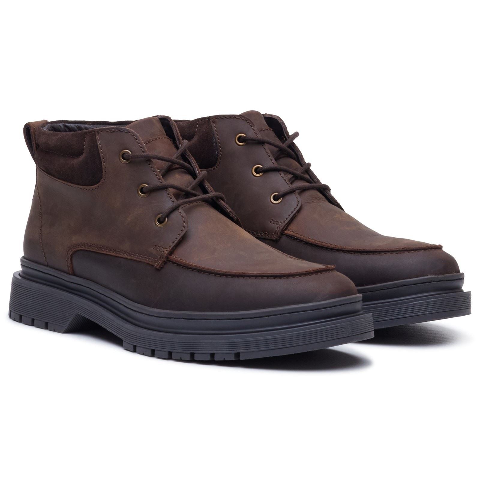 Hush Puppies Jerome Chukka Leather Men's BROWN Ankle Boots
