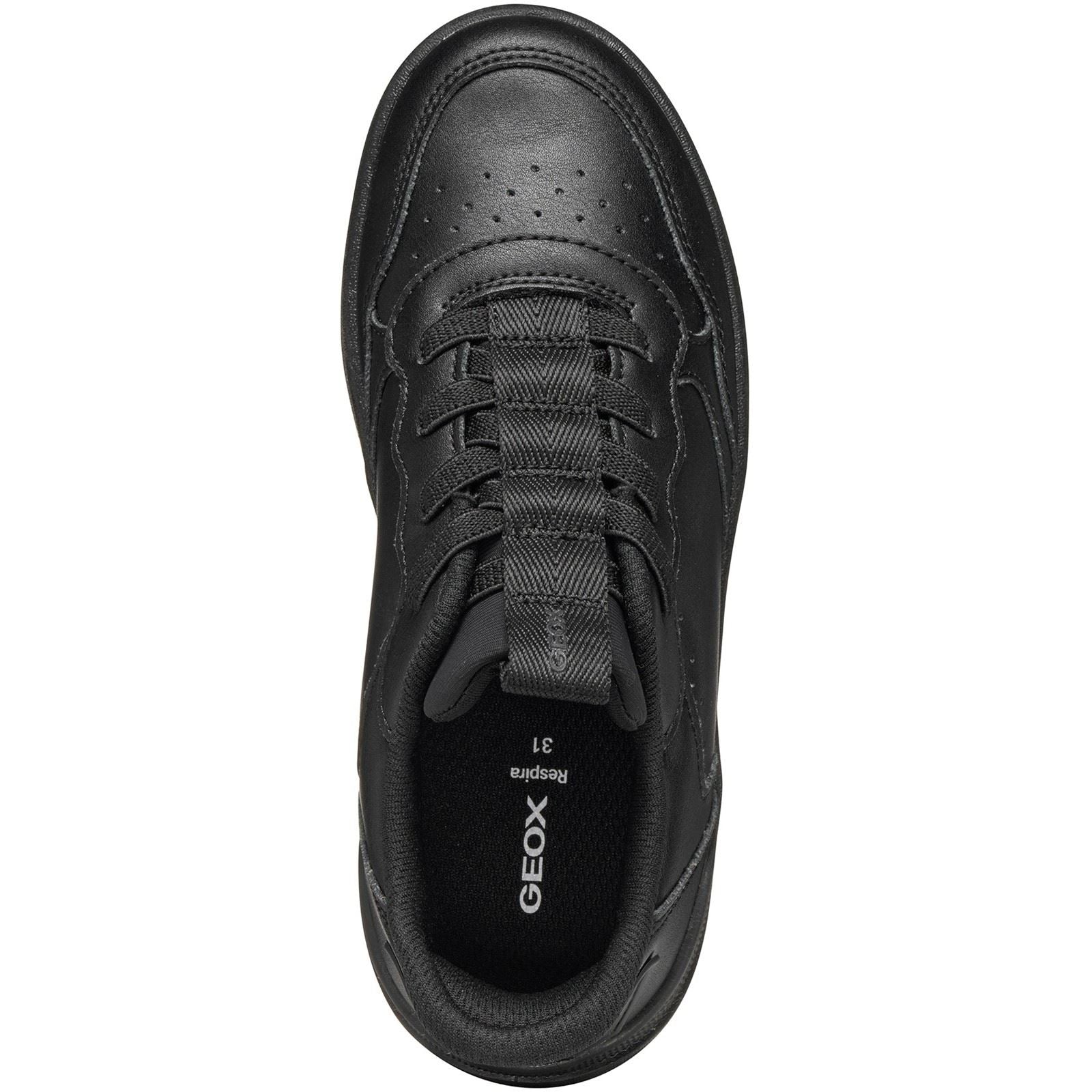 Geox J Washiba Fast In Boy's Black Trainers
