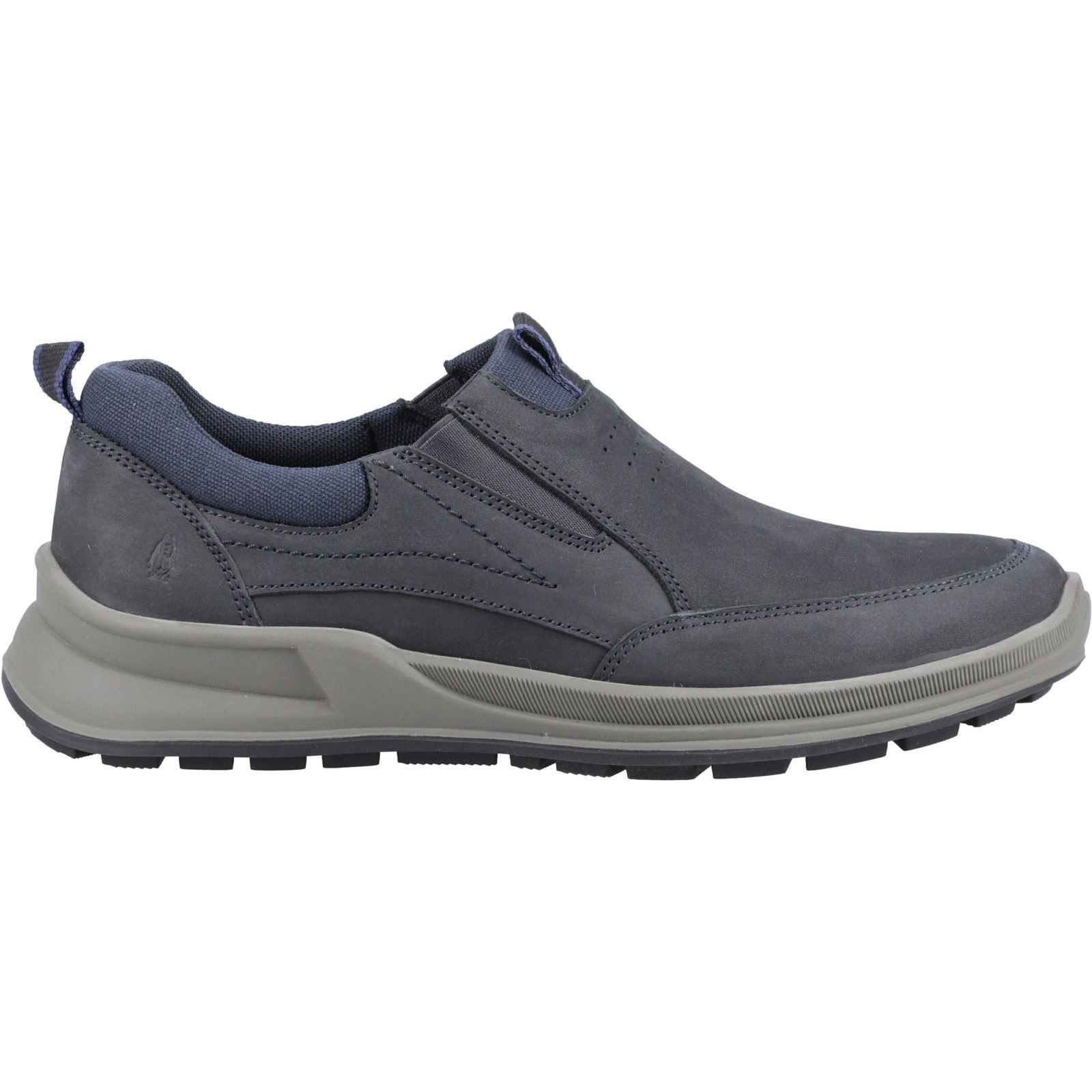 Hush Puppies Arthur Nubuck Men's Navy Loafers
