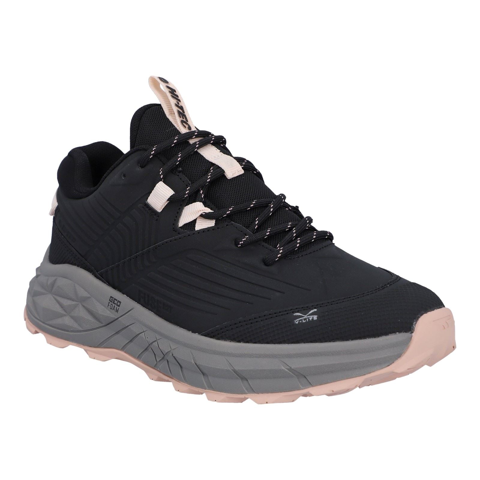 Hi-Tec Fuse Trek Synthetic Women's Black/Steeple Grey/Cameo Rose Trainers