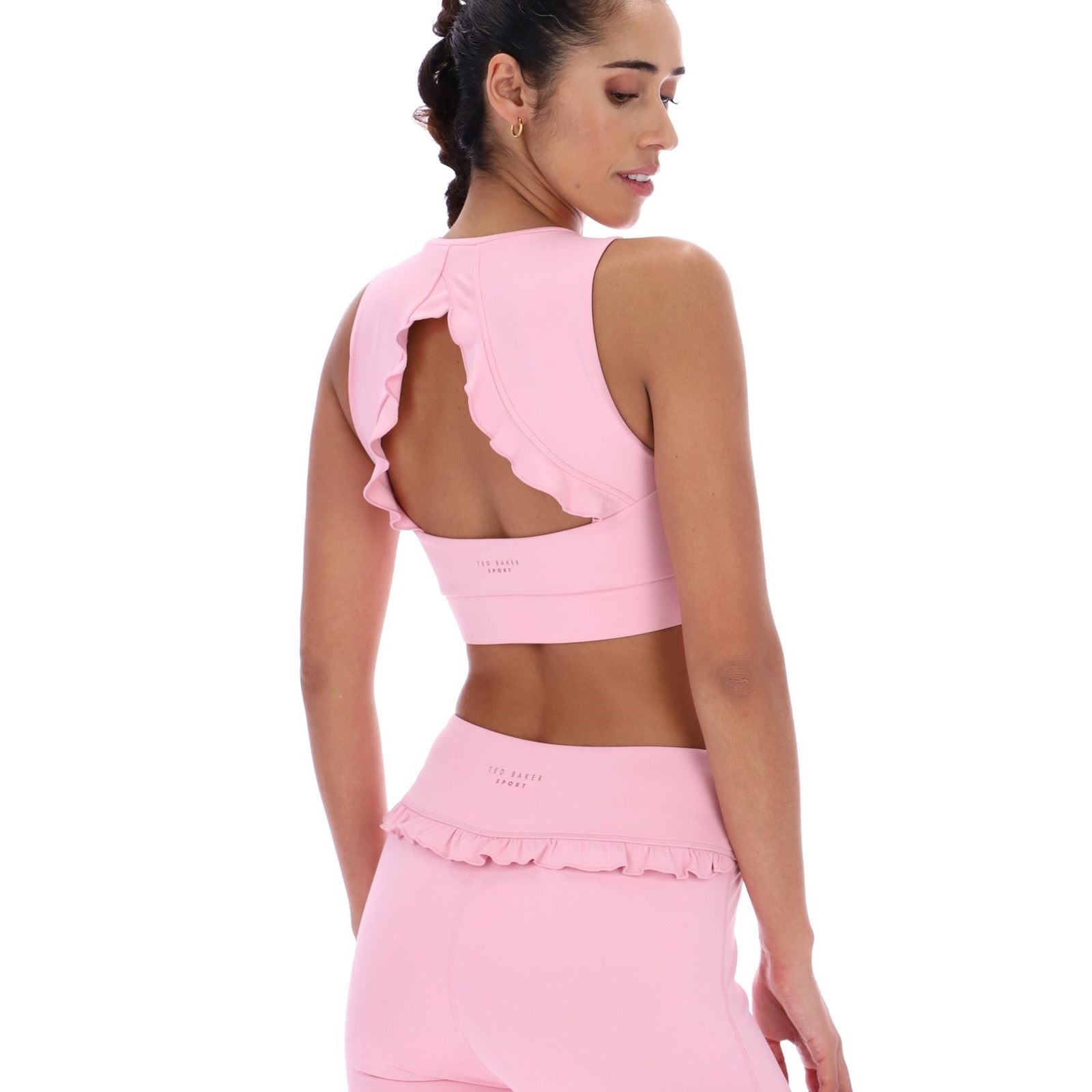 Ted Baker ARIA TBWSBS262 Polyester Women's Pink Sports Bra