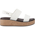Crocs Brooklyn Cork Synthetic Women's Chalk Sandals