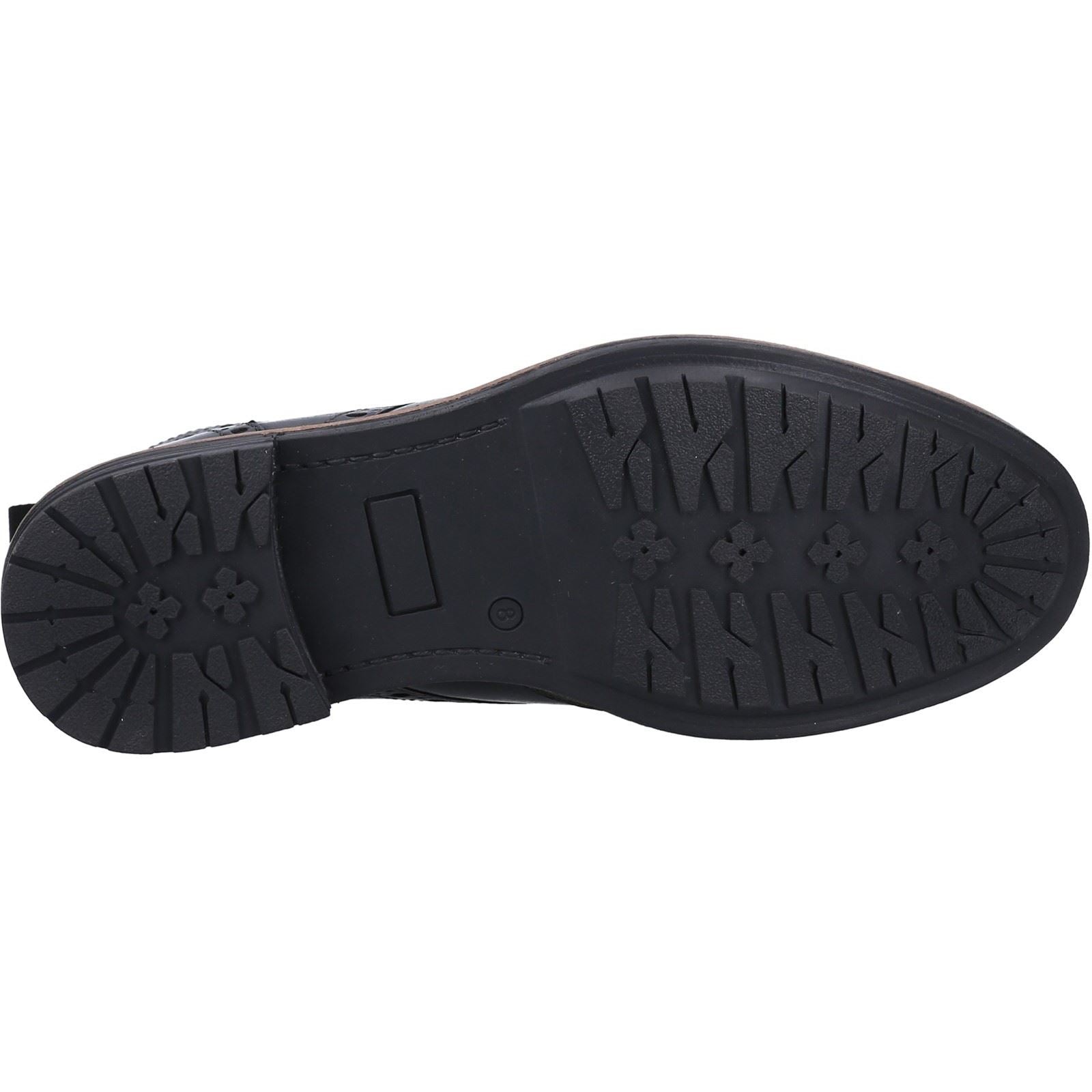 Hush Puppies Justin Chelsea Leather Men's Black Boots