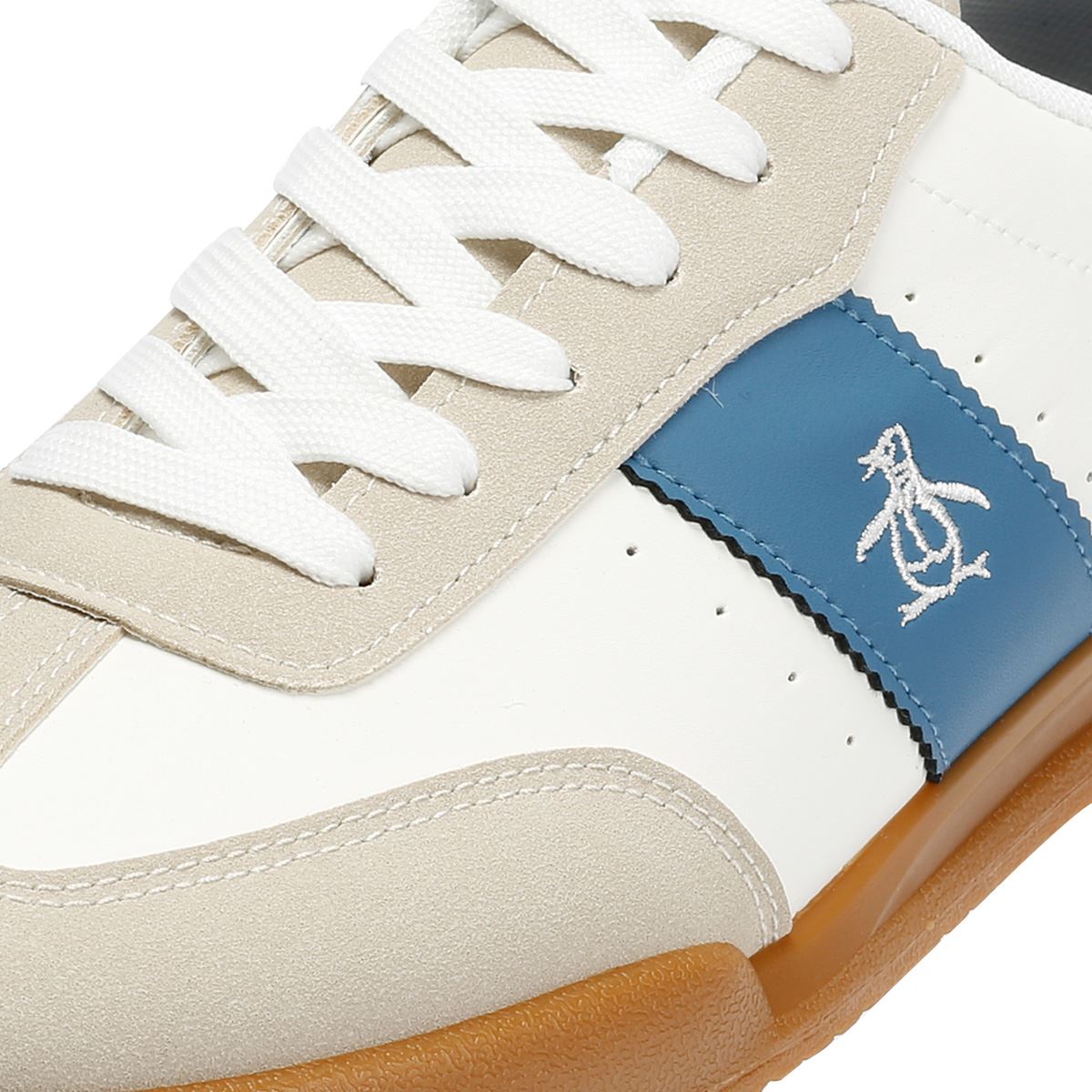 Penguin Giovanni Men's White Trainers