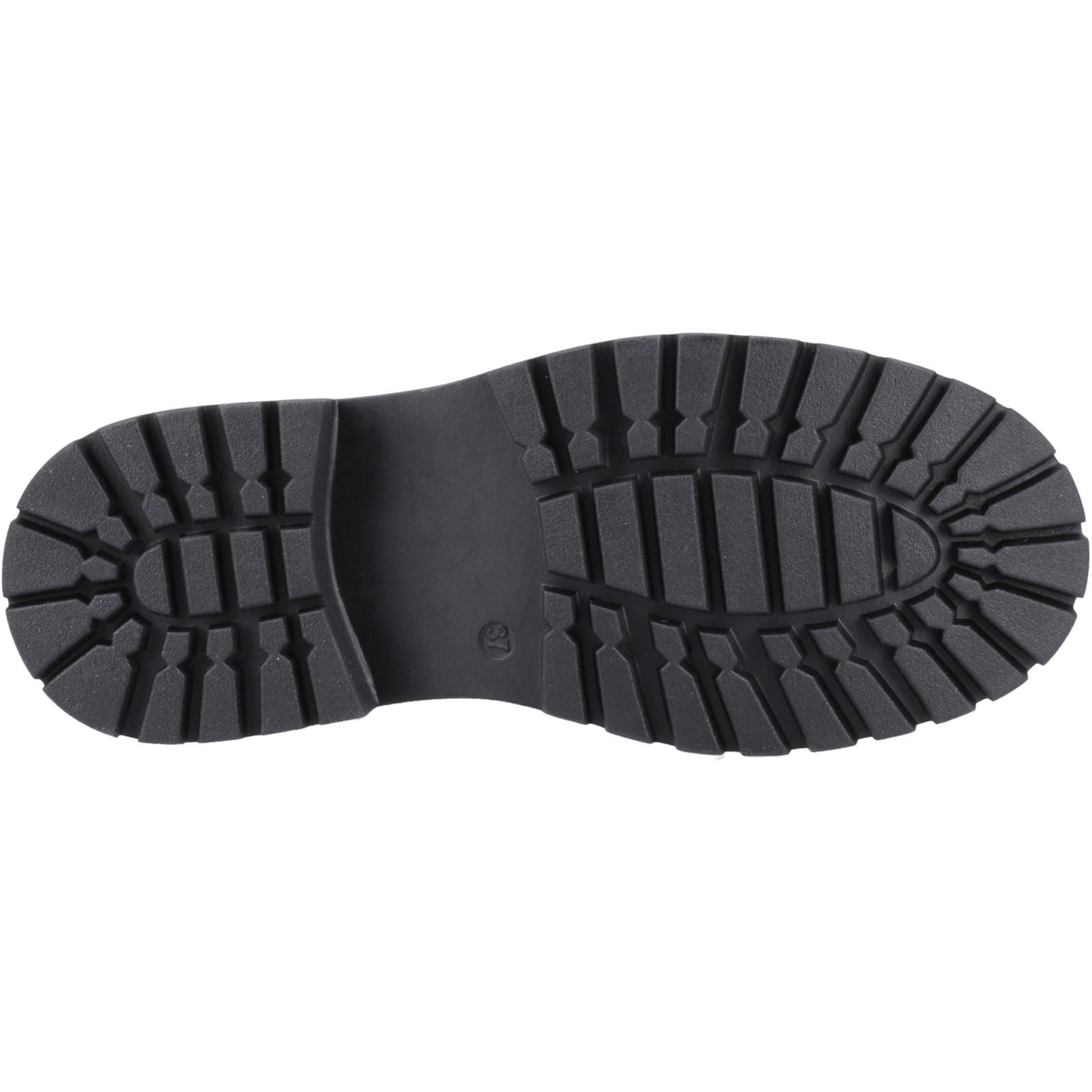 Hush Puppies Roxanna Leather Women's Black Leather Boots