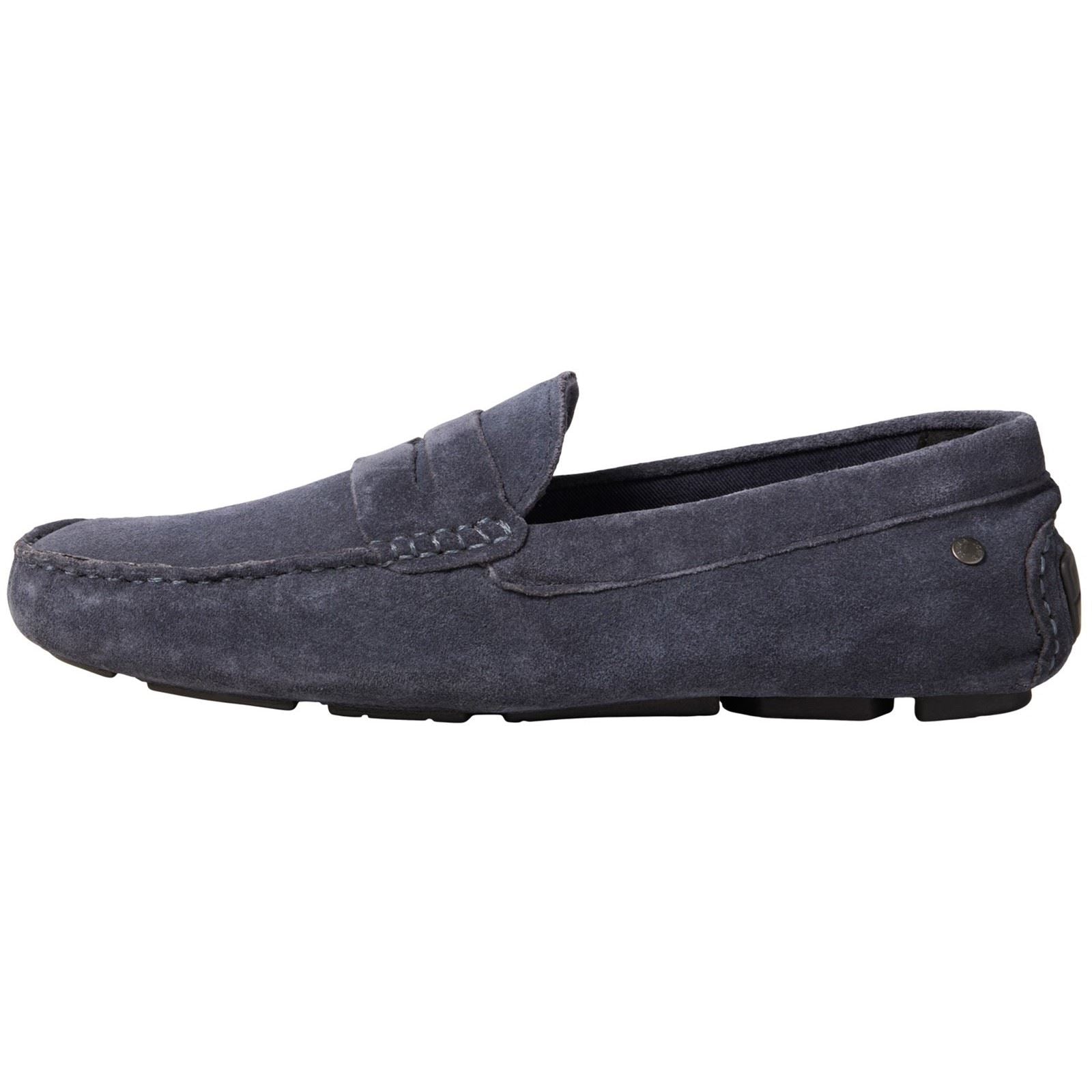 Jack & Jones Jensen Suede Men's Navy Blazer Loafers