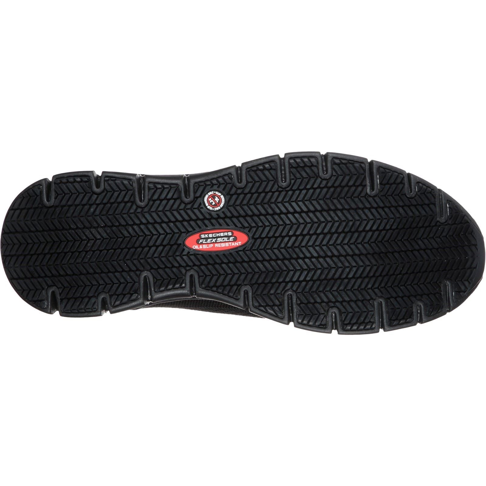 Skechers Workwear Synergy Omat Men's Black Safety Trainers