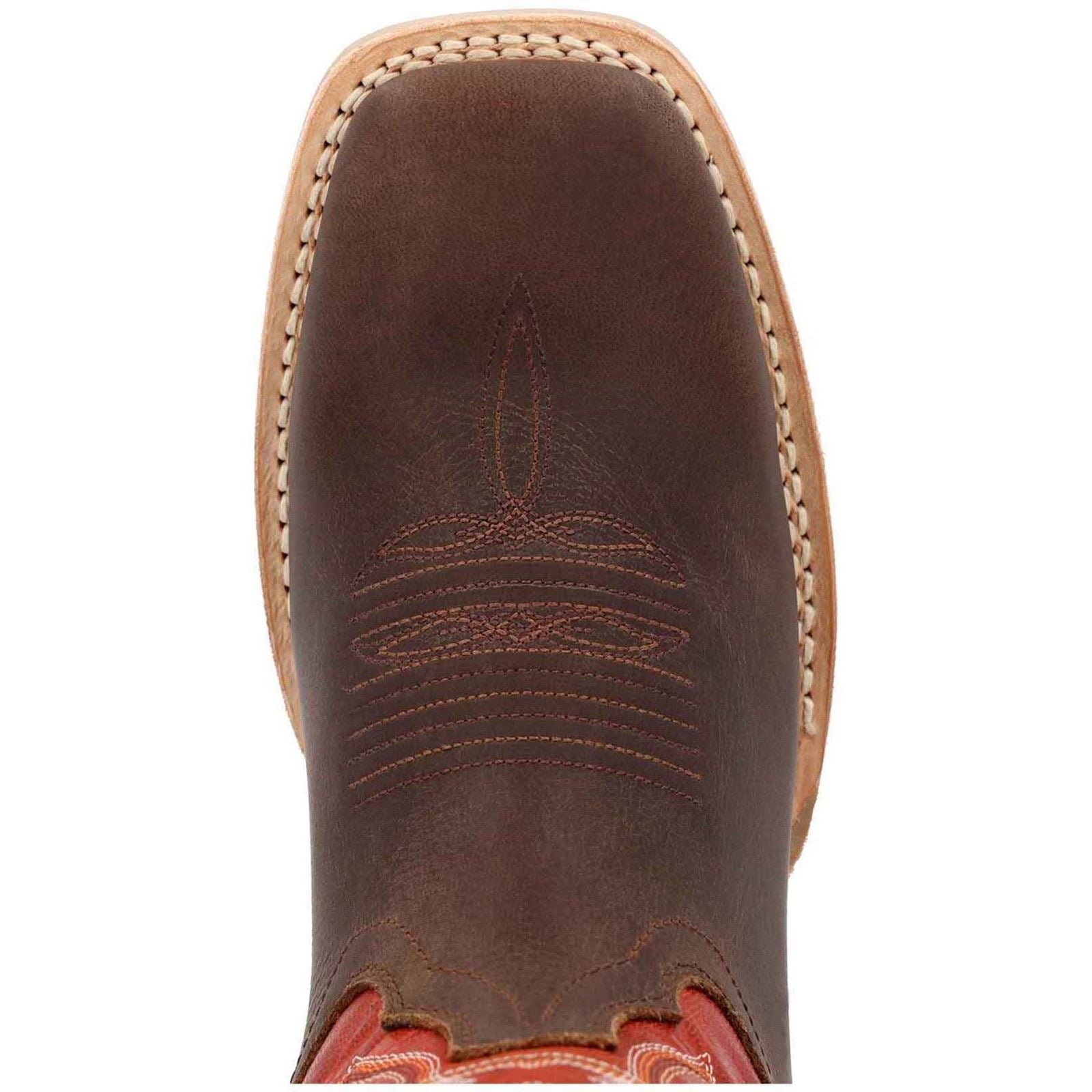 Durango Rebel Pro Leather Men's Worn Brown/Chili Pepper Boots
