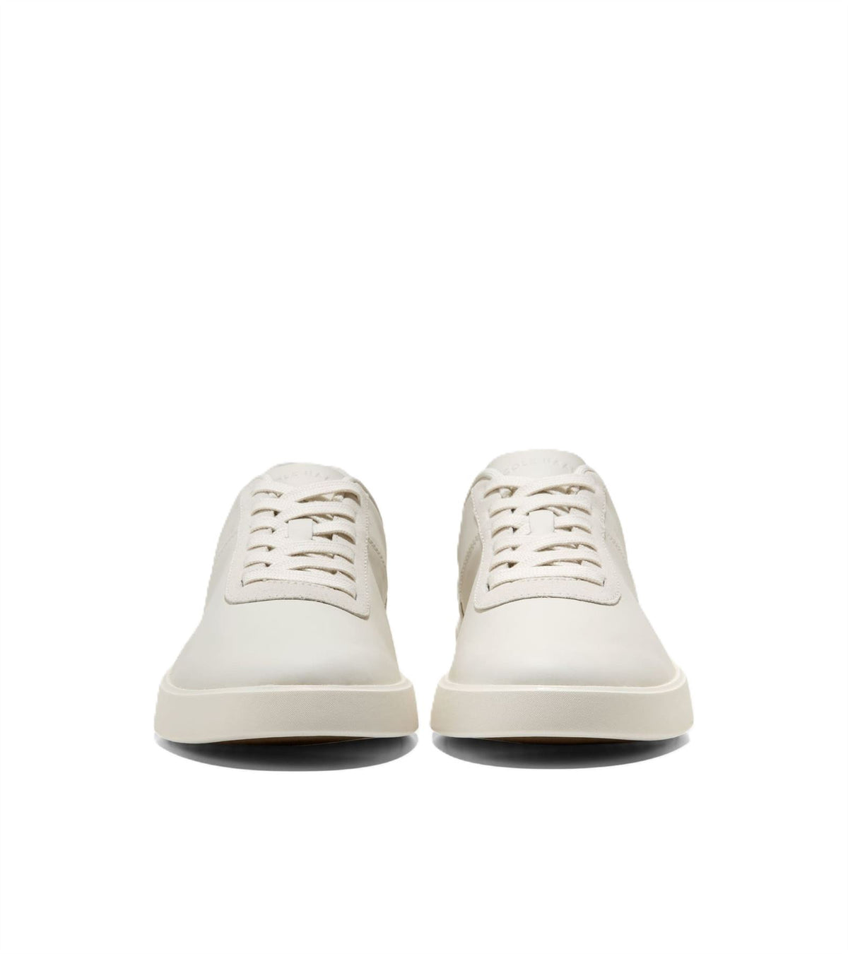 Cole Haan Grand Crosscourt Packaway Leather Men's Ivory Trainers