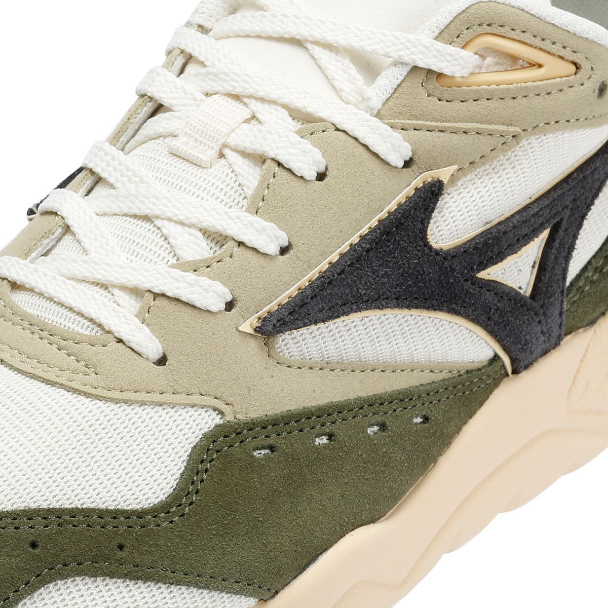 Mizuno Contender S Pristine/Sand/Clover Trainers