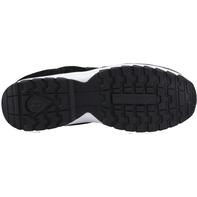 Dunlop Arrow Suede Men's Black/Red/White Safety Trainers