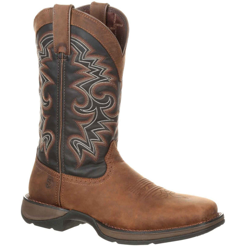 Durango Rebel Leather Men's Chocolate/Midnight Boots
