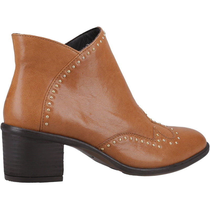 Hush Puppies Waverly Leather Women's Tan Boots