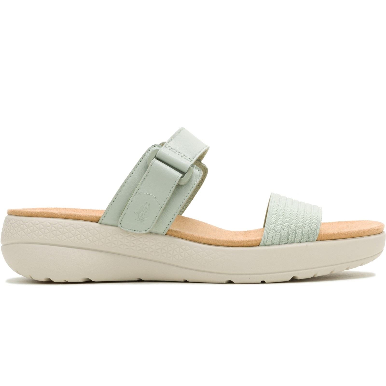 Hush Puppies Breathe Gore Leather Women's Sage Standard Sandals