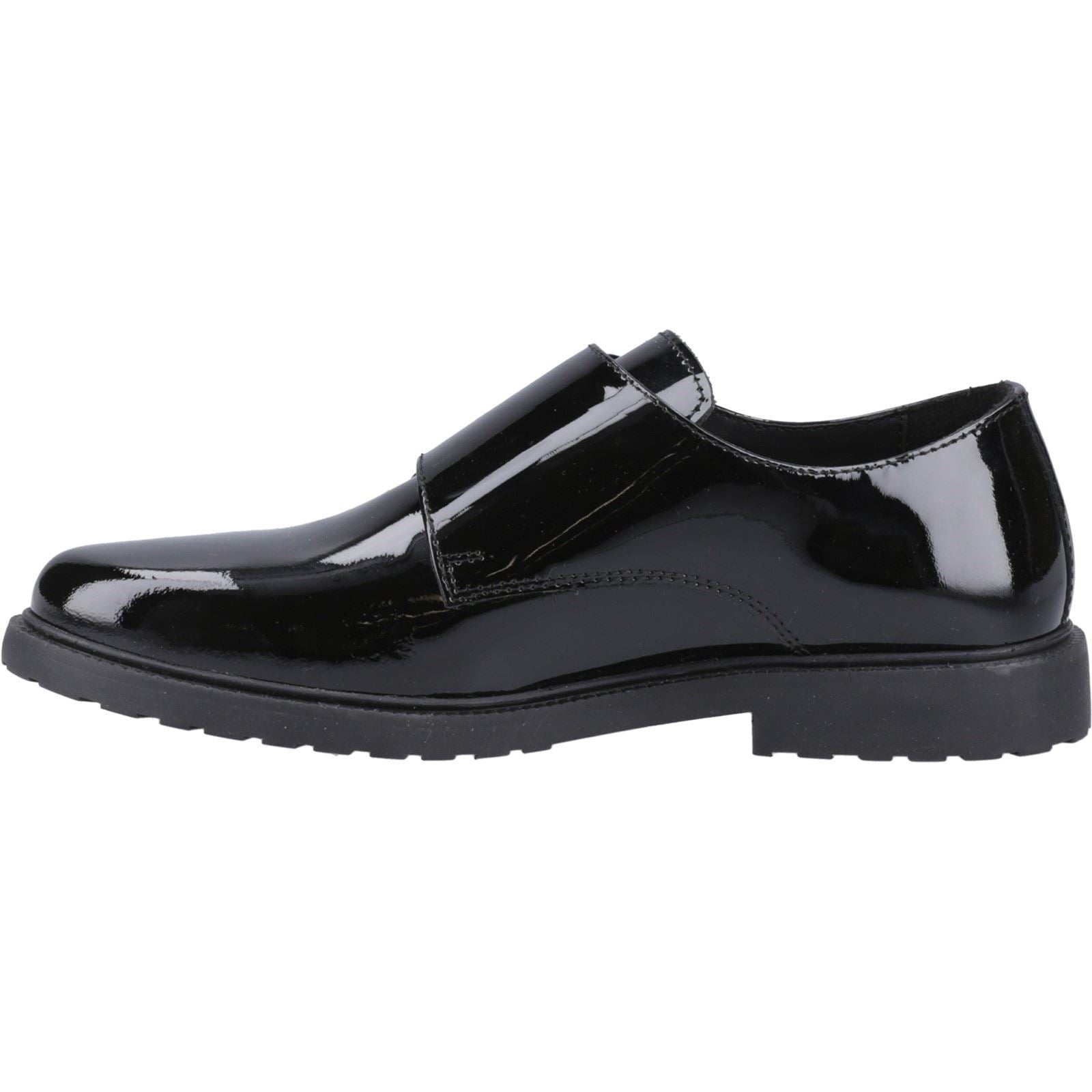 Hush Puppies Verity Leather Women's Black Patent Shoes