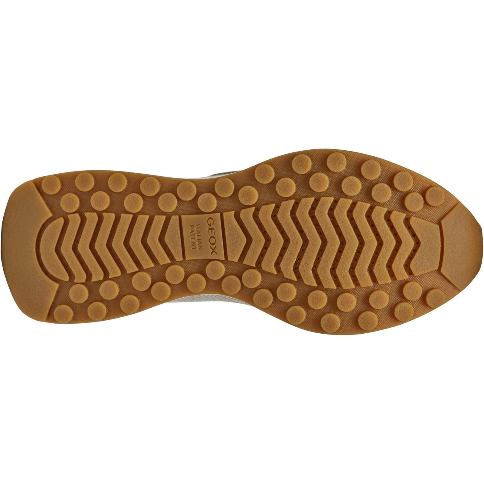 Geox D AMABEL Synthetic Synthetic Women's Light Sand/Light Taupe Trainers
