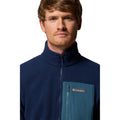 Columbia Jasper Ridge Pebbled Full Zip Fleece Men's Blue Fleece Jacket