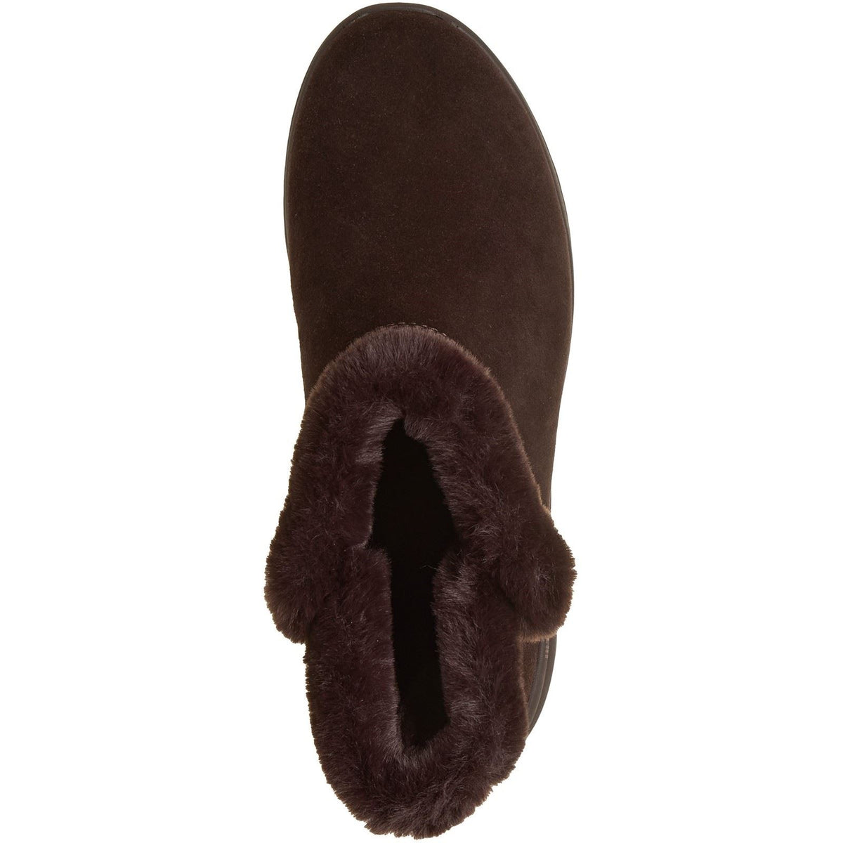 Skechers On-The-Go Stellar Cozy Step Leather Women's Brown Winter Ankle Boots