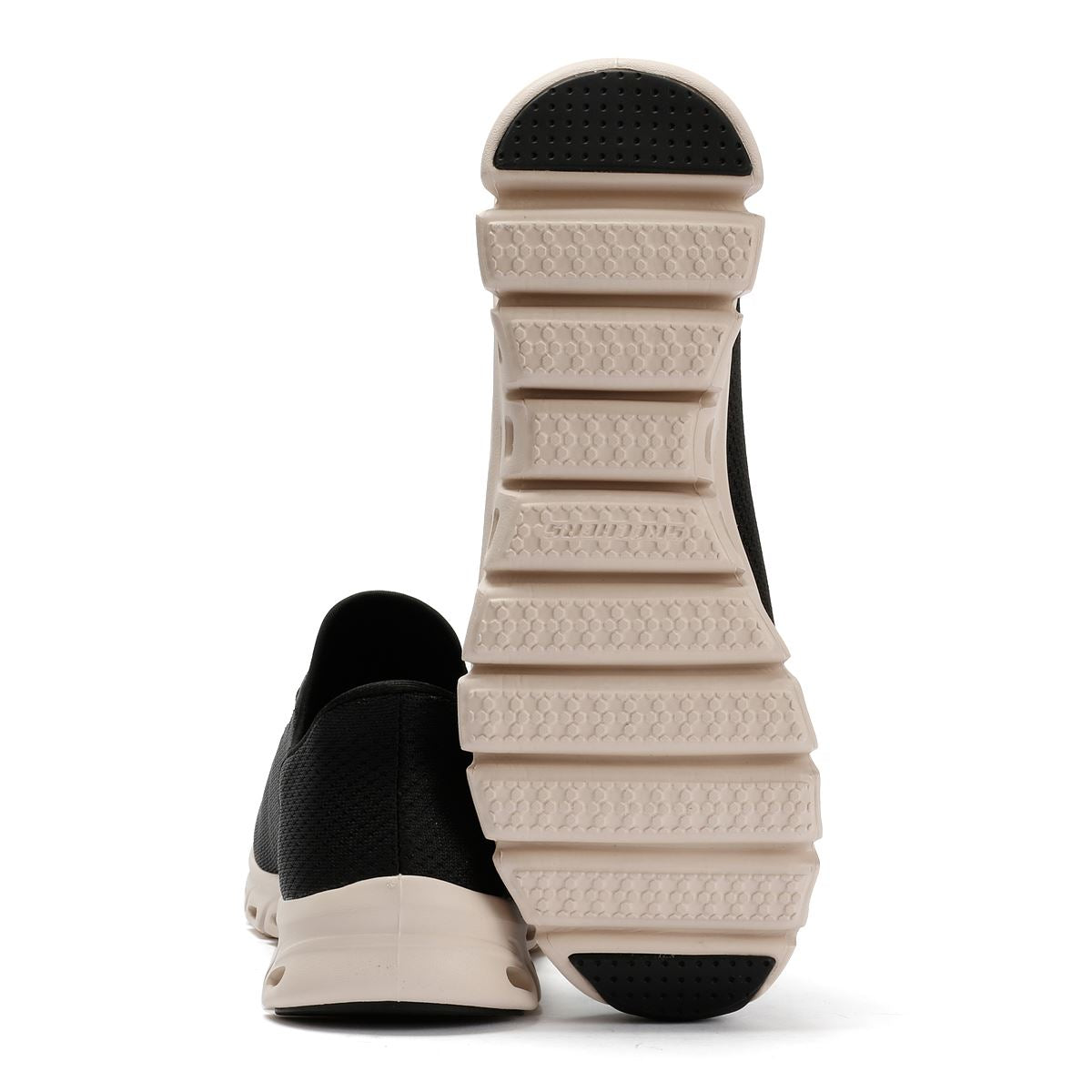 Skechers Slip-Ins Glide Step Vibey Mesh Women's Black Trainers