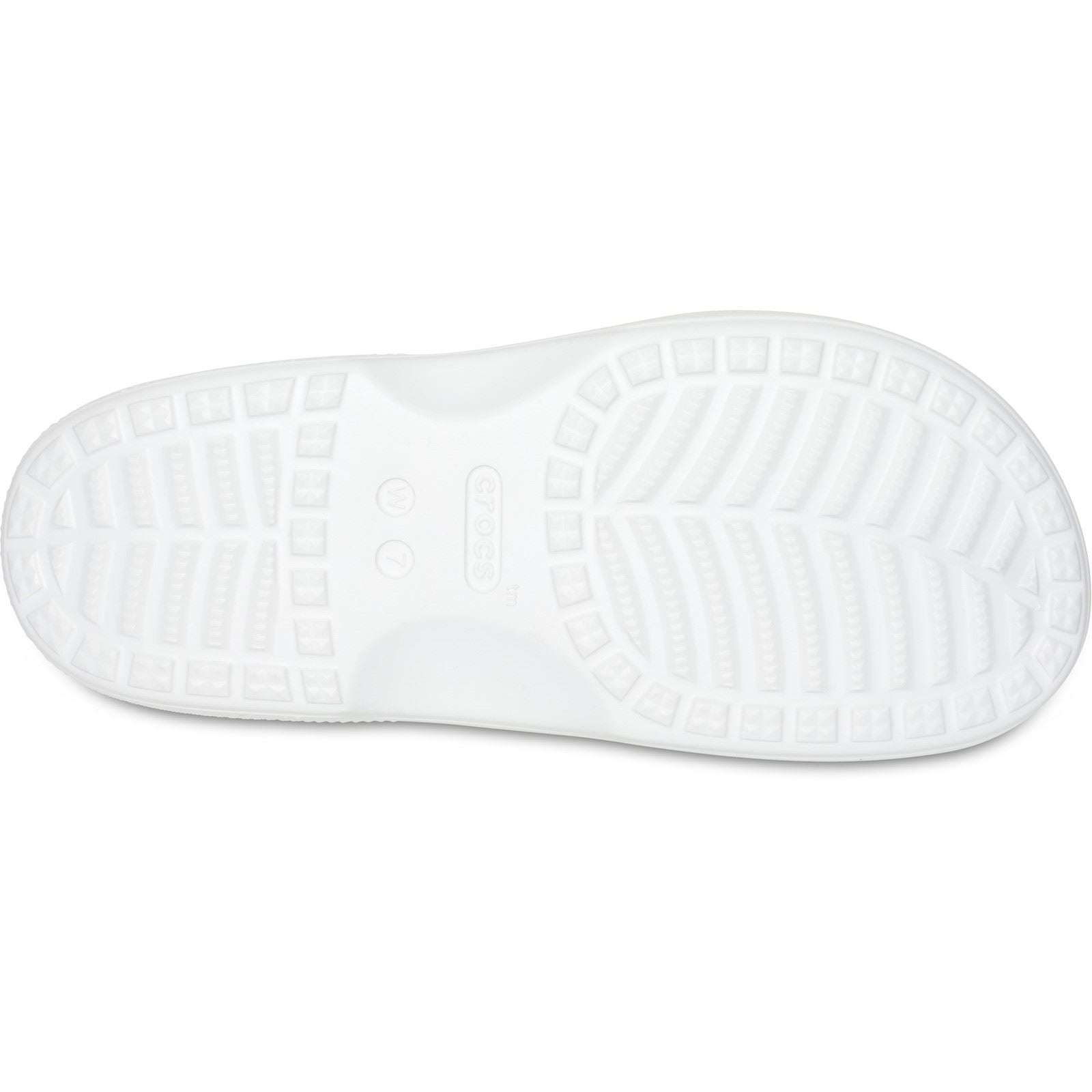 Crocs Classic Slide Thermoplastic Women's White Slides