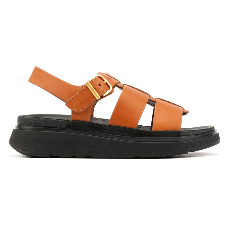 FitFlop GEN-FF Fisherman Leather Women's Deep Tan Sandals