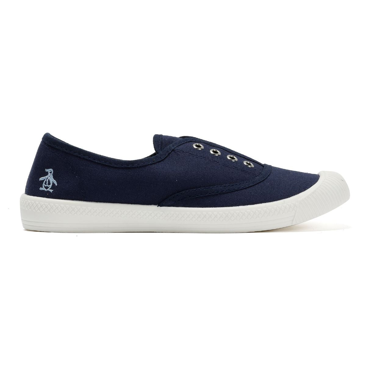 Penguin Anita Canvas Women's Navy Pumps