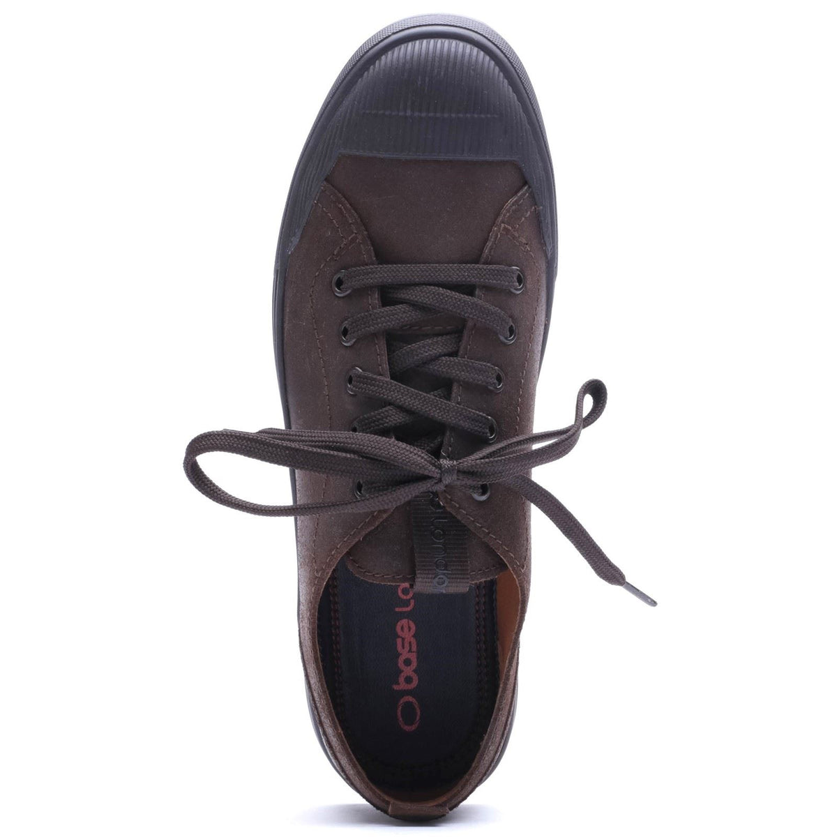 Base London Volt Leather Men's BROWN Lace-Up Shoes