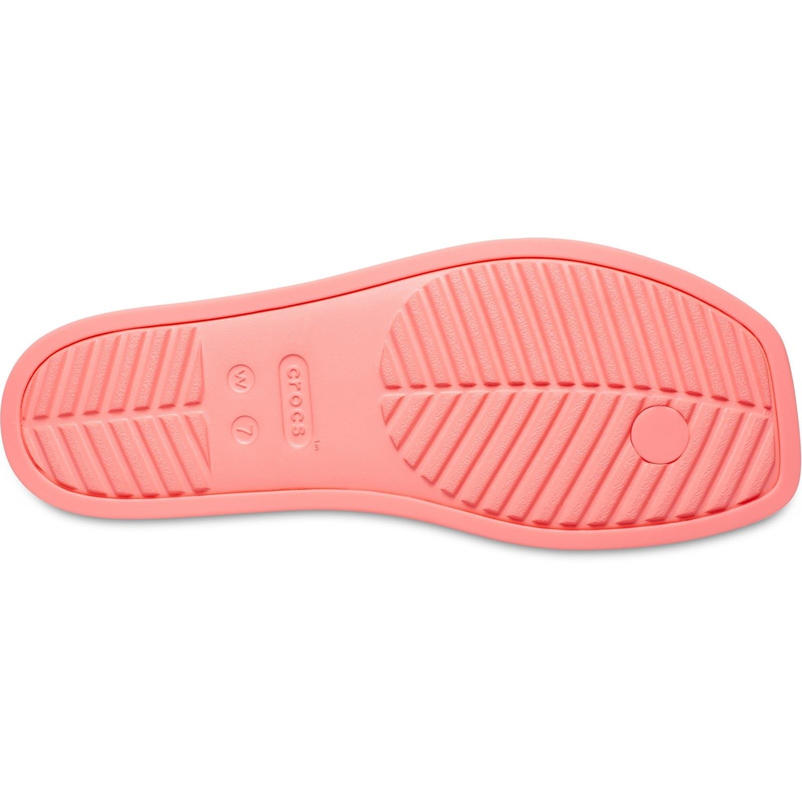 Crocs Miami Flip Thermoplastic Women's Guava Flip Flops