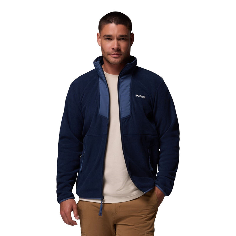 Columbia Sequoia Grove Full Zip Men's Blue Fleece Jacket