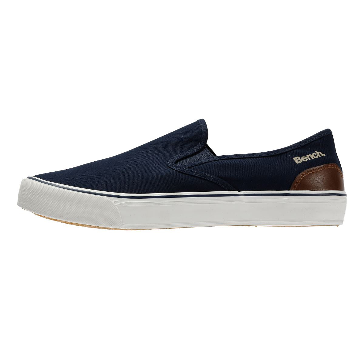 Bench Dalton Canvas Slip On Men's Navy Trainers