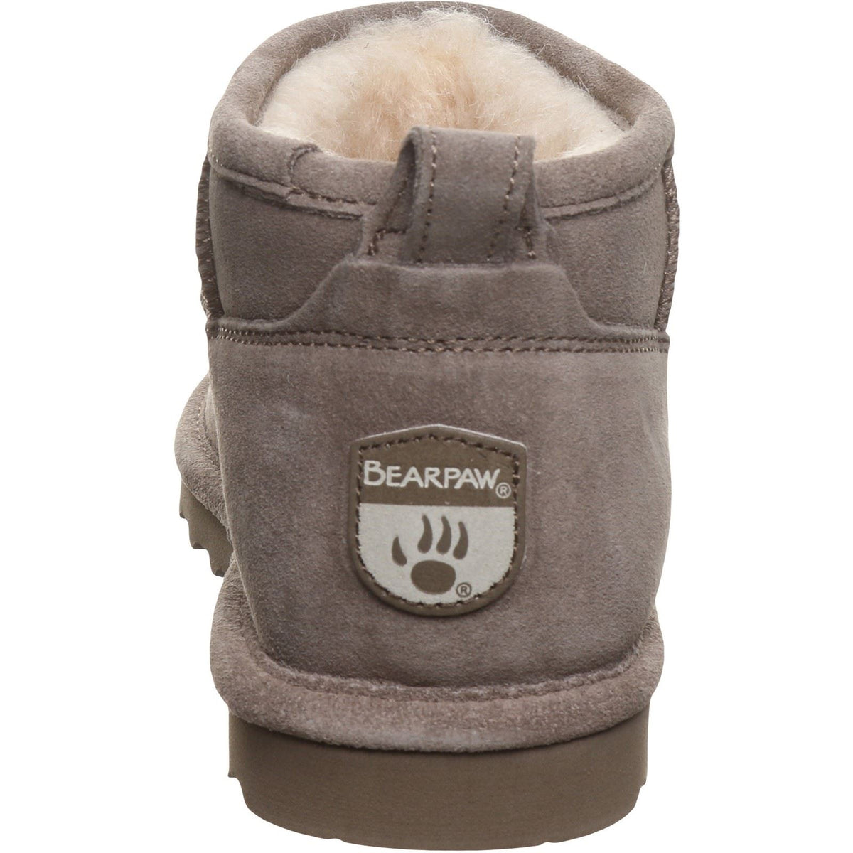Bearpaw Shorty Suede Women's Morel Winter Ankle Boots
