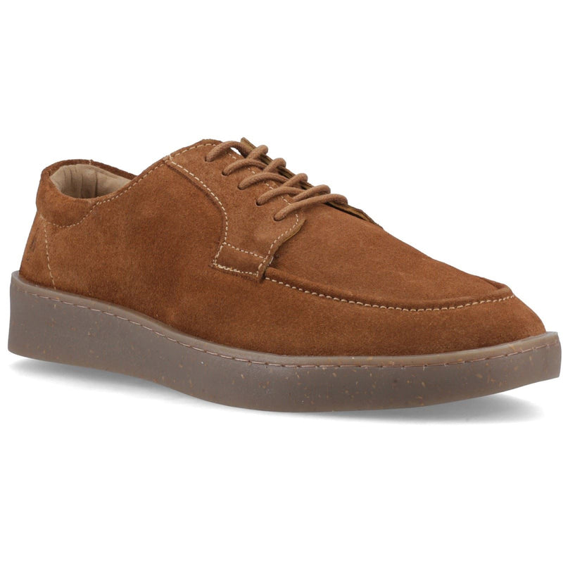 Hush Puppies Rafael Suede Men's Tan Lace-Up Shoes