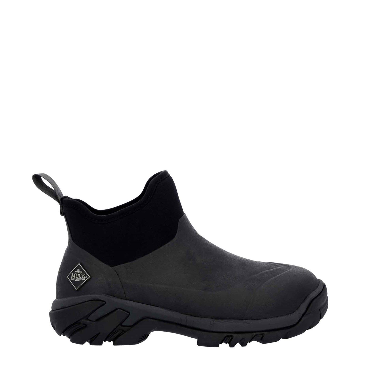 Muck Boots Woody Sport Rubber Black/Dark Grey Wellington Boots