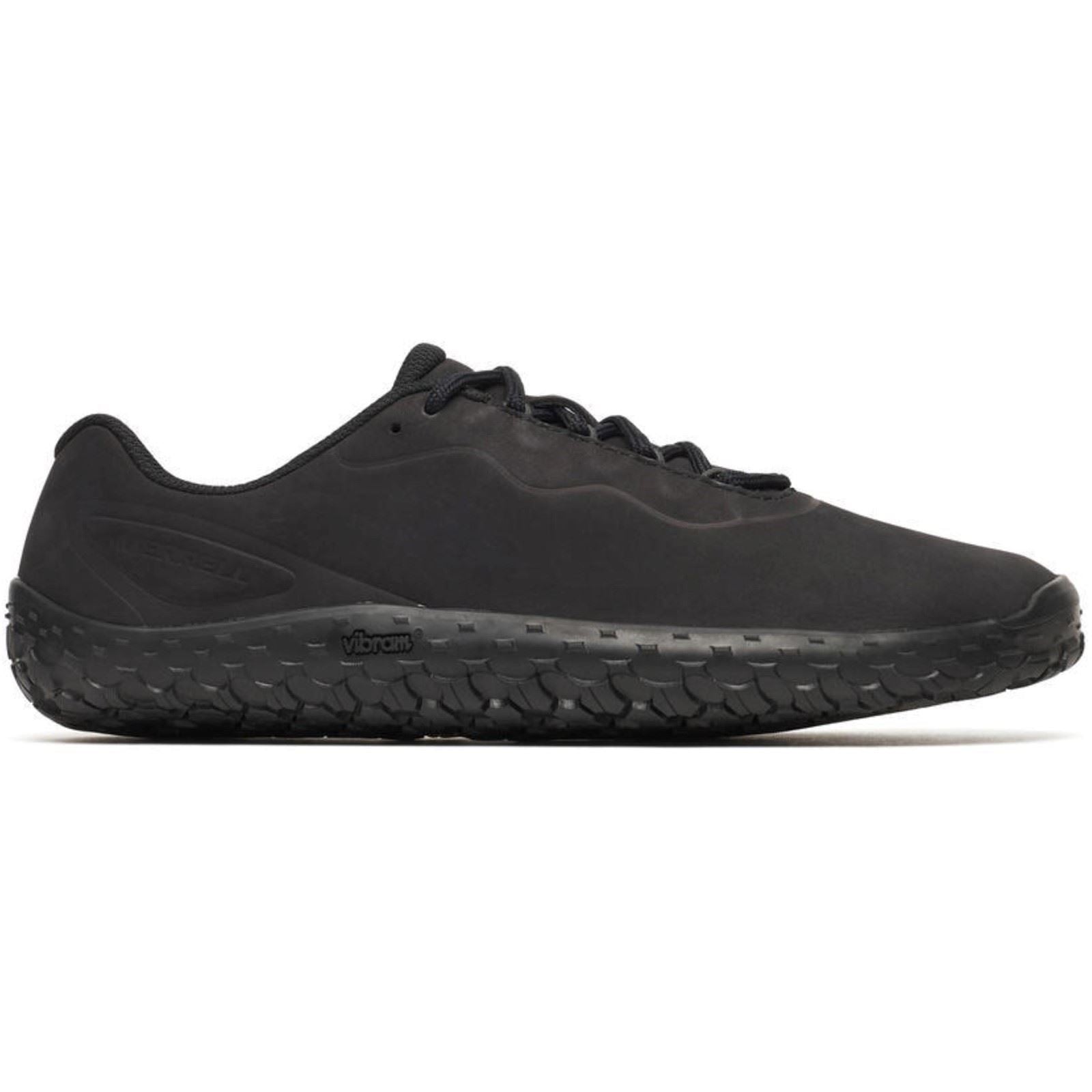 Merrell Vapor Glove 7 Leather Men's Black Trail Running Shoes